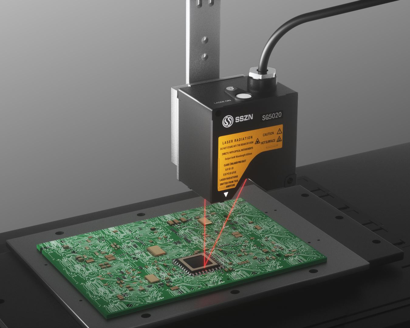 PCB板高度及變形檢測