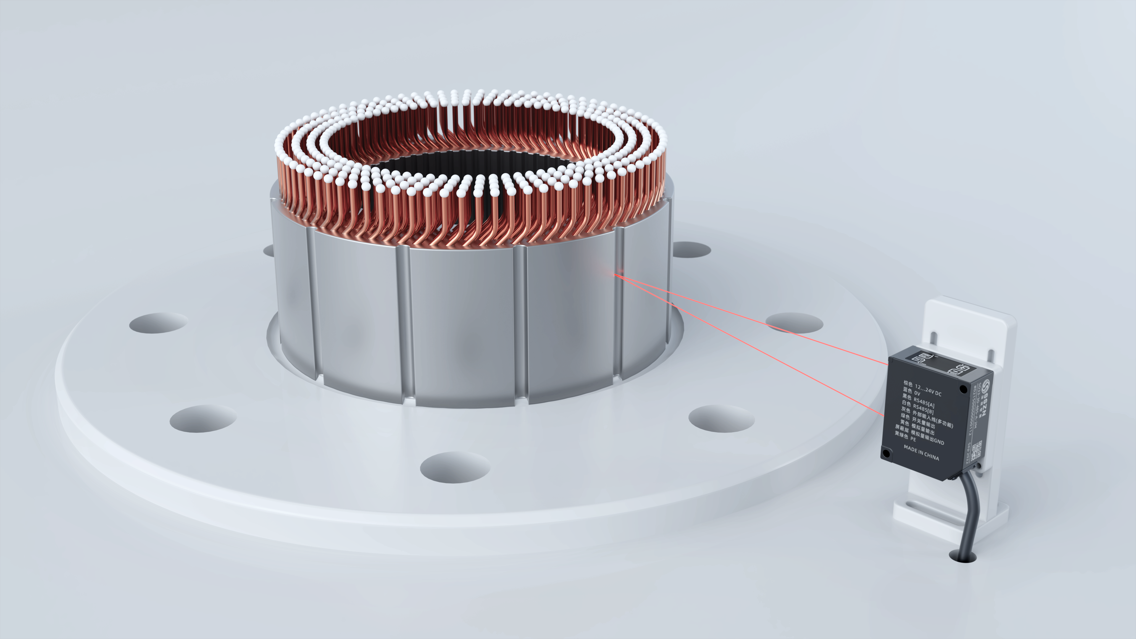 點激光檢測汽車零部件高度 點激光檢測汽車零部件高度