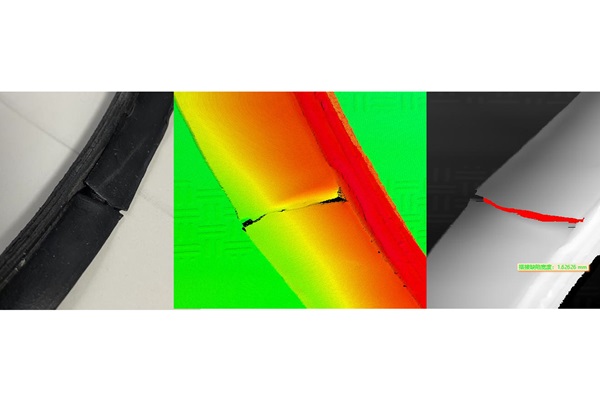 3D相機在三角膠胎圈接頭檢測中的應用 3D相機在三角膠胎圈接頭檢測中的應用