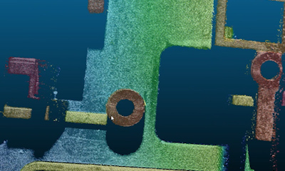 電子煙臺階高度差點云